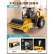 儿童大号合金压路机玩具车男孩声光惯性挖土推土机工程车玩具批发 中号【合金】压路车+铲车
