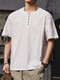 Romon Bamboo Side Cotton Henry Necy Necy's 2025 Nouveau t-shirt à manches courtes en vrac de l'été