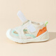 
Tombeck baby sandals for boys and girls summer toddler shoes 1-3 years old baby sandals soft sole baby shoes off white 15#