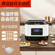 4777 household electric fryer constant temperature fryer small potato machine household electric fryer deep fryer 1 inch multifunctional fryer 1 inch dream with frying basket