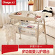 丸丫【新品】婴儿尿布台宝宝抚触护理台换尿布可移动新生儿床二合一 尿布台婴儿床二合一香槟金