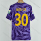 Nike (NIKE) Chinese Super League 2025 Tianjin Jinmen Tiger Home Fan Edition jersey short-sleeved football uniform HM6169-550 30# Wang Qiuming's seal jersey S