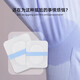 Transparent invisible sweat-absorbent patch for summer armpit sweating, armpit ultra-thin anti-perspirant pad anti-sweat clothing patch for chest and whole body Invisible sweat-absorbent patch - traceless cotton style - 10 pieces - 1 bag