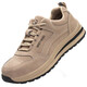 Carlos Kayla Labour Protection Shoes Herren-Anti-Smash, Anti-Punktions-, Verschleiß-resistente Gummi-Außensohle Atmungsfreie Sicherheitsschuhe Leichte und komfortable Konstruktionsseitenschuhe 687 Khaki 36
