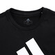 Adidas Frauensportanzug 25 Sommer Neuer lässige klassische klassische, atmungsaktive kurzärmelige T-Shirt Lose Fünfviertel Hosen Shorts Zweiteiler GL0722+JE1309 S