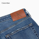 Calvin Kleinjeans 25 Frühlings- und Sommer Neue Herren-Casual-Pendler CK Hellblau Waschen Schlanke Jeans 4RB739G RG8-Denim Hell Blue 32