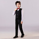 Annie Youer children's dress suit suit boy British style flower girl performance costume host handsome children's clothing black 160