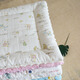 Neugeborenes Baby reines Baumwollmatratze Urinpolster Baby waschbarer Baumwollmatratze atmungsbezogene Matratze Quilt kleiner Matratze Little Stern 40*50 cm/doppelseitiger reines Baumwoll/3 Packungen