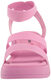 Steve Madden Girls Sammie, Pink Pink 3 Little Kid