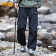 Jeep (JEEP) overalls men's autumn and winter casual pants paratrooper pants sports outdoor trousers men's pants black XL