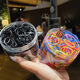 SAHANE Zuoyu bag/about 100 pieces, disposable rubber bands for adults and children, colorful hair ties, thickened and bold, women's hair tie, disposable, black, about 100 pieces