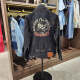 EVISU2025年春夏款男士休闲牛仔夹克外套2ESHTM5DJ1047XXDN 牛仔蓝 S