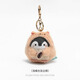Danqin Cute Penguin Doll School Bag Pendant Keychain Chain Cartoon Couple Student Plush Doll Boys and Girls Gift Blue School Bag Penguin