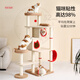PETSTAR cat climbing frame cat nest integrated medium and large cat table does not occupy an area cat shelf multi-layer cat climbing column