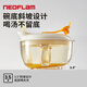 Neoflam婴儿辅食碗ppsu宝宝喝汤碗米糊吸管碗儿童餐具1-3岁带刻度吸盘碗