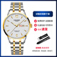 LOEGSINS Swiss Longines Watch Men Waterproof Luminous Business Fully Automatic Mechanical Watch Top Ten Brands Hollow Men Watch L728 Natural White Floor Gives Belt + Pixiu