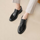 Bestu Commuting Business Leather Shoes Comfortable Cowhide Men's Formal Shoes Wedding Shoes 25002AM5 Black (Classic) 42