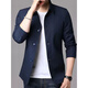 Pierre Cardin High-End Frühlings- und Herbst-Herren-Businessjacke Anzug mittlerer und junger Menschen mit Slim-Jacke mit mittleren und jungen Menschen mit schlanker koreanischer koreanischer Jacke hellgrau NJ1048 m [vorgeschlagen 98-110jin [Jin gleich 0,5 kg]]