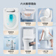 Wrigley toilet household small apartment large-pressure pumping high-efficiency water-saving and anti-odorproof one-piece easy to clean antibacterial silent toilet [small apartment jet siphon T32] 12609 305/300mm suitable for 290~380mm