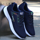 Mick OWEN men's shoes 2025 new trendy mesh flying thin breathable mesh shoes men's versatile casual sports trendy shoes -881 black and white 42