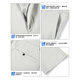 
Woodpecker Cropped Pants Men's Summer New High-end Casual Pants Men's Slim Small Foot Straight Anti-Wrinkle Dropping Pants 9902 Light Gray 31