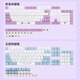 
Logitech K845 wired keyboard color keycap 104 key blue Aoji cherry blossom powder PBT non-slip keycap k835 Logitech K835/K845 keycap *Sakura pink *104 No