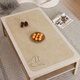 
Nanjiren Japanese simple and elegant tea table mat without washing, waterproof and oilproof leather table mat table cloth rectangular dining table mat tabletop protection mat A1049 turns waste into treasure 90*180cm