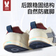More Rabbit Children's Shoes 2025 Four Seasons New Soft Soled Toddler Shoes for Boys and Girls Stable Shoes Breathable Mesh Shoes Anti-Kick Shoes