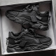 Changxiang Huili Men's Shoes Summer Breathable 2025 Shoes nuevos para hombres zapatos deportivos casuales Suele, suela, trabaja, zapatos de protección de trabajo para hombres Negro [superficie de cuero] 40