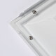 FSL Foshan Lighting LED integrated ceiling light panel light flat light office embedded aluminum gusset ceiling light 60W white light size 600*600V type white light 6500K