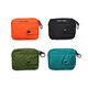 Orange multifunctional metal buckle coin purse nylon waterproof card holder men's and women's key mini bag hanging bag men's ins cross-body bag orange