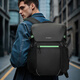 新秀丽（Samsonite）男士双肩包电脑电竞包17英寸背包书包大容量日常商务出差旅行包 黑色