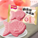 3 pieces of Appolo, Hong Kong Taiyaki ice cream, crispy cookies, white peach and strawberry ice cream, Internet celebrity cold drink, 5 cookies + 5 white peach + 5 cherry blossoms (88g)
