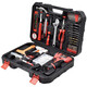 Kraftwell 122-piece lithium drill set daily household tool box hand drill tool set P3028A 122-piece lithium drill tool set invoice P302