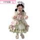 Ye Yu Girls Autumn and Winter Lolita Princess Dress Baby Girl Cute Sweet Birthday Dress Dress Children's Dress New Fashion 101 Green Separate Skirt 100