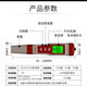 
XMSJ 10-in-1 multifunctional water quality detection pen PH pen acidity meter TDS conductivity tester Temperature salinity detection Backlight 9901TDS/PH/temperature