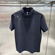 Descente Duals Urban Pendler Business Casual Schnell trocken atmungsaktueller Männer Kurzarm Polo-Shirt Männer D3291DPS98C-NV Navy Blue M (170/92a)