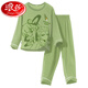 Langsha Boys Pajamas Nezha 2025 NUEVO Spring and Autumn Modal de manga larga para niños de manga larga Ropa de casa de los niños grandes 2M-ST-12158 Tamaño 10 Tamaño (110-120) CM