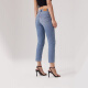 Levi's Shopping Mall Ice Cool Series 25 Summer New Women's 724 High Waist Slim Straight Jeans 18883 000 27 (28)