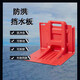 Shunhualang ABS Hochwasserverhütung Wasserbarriere FH-61 Gerade Platte L-förmige 680*705*615 mm bewegliche Hochwasserverhütung Plastikpapiere Flut Vorbeugung U-Bahn-Eingangskeller