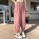 
Single Nanwei Fat Sister Large Size Ice Silk Sports Pants for Women's Summer Thin Smashing Casual Harun Small Feet Pants Feet Covering Nine-Crispy Bloomers 702# Black (High-end Good Quality) L Recommended 80-110Jin [Jin equals 0.5 kg]