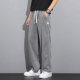 Tennisjeans Herren Sommerdünne Modemarke Straight Loose Herren Ice Seide Wide Bein Sommer Casual Long Hosen 1048 Grau + 1048 Gray Dünn 11xl M Empfohlen 90-15jin [Jin entspricht 0,5 kg]