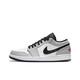 Air de pura pura yuan de Clenience Qiao1 AJ1 zapatillas de baloncesto de alto nivel AJ Midnight Blue Low Ash Men's Board Zapatos AJ1 Black-Black Red Toe Nike 42