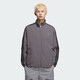 Adidas men's clothing 2025 spring new sportswear woven breathable stand collar men's top jacket jacket KC3893 M