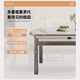 
Ziwu Dining Table Household Thickened Rock Table and Chair Combination Square and Round Dual-Use Dining Table 690#1.2m Table + Solid Wood Chair *4