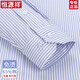 Hengyuanxiang Sommer 2025 Neues Baumwoll-freier Eisen-Hemd für Kurzarm-Hemd gestreiftes hautfreundliches und atmungsaktives Hemd 6627 Plaid Black Purple Pocket 38