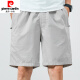 Pierre Cardin Summer del algodón del algodón del algodón del algodón puro de gran tamaño de color azul oscuro suelto tendencia de azul oscuro de 5 minutos de cinco puntos SHORTS DE PRODUCTOS NUEVOS 9224 AZUL DARK M Recomendado 90-120 Jin [Jin iguala 0.5 kg]