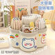 Porte-enclos rotatif Cylindre cosmétique épaissis de la papeterie de bureau multi-fonctions de rangement de rangement de stockage de stockage cosmétique 1 pack [boîte de rangement en rotation]