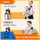 Chi Weng hugging the baby magic weapon liberates both hands and children go out to hug the waist stool turban newborn baby strap front hug 1 upgraded breathable model - Starry Sky Gray