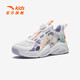 ANTA Children's Sandals Girls' Shoes 2026 Summer New Overbearing Frame Shoes Sports Shoes Baotou Beach Sandals Girls White/Yangxu Purple-6 33